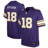 Minnesota Vikings Justin Jefferson Youth Game Jersey | NFL Near me