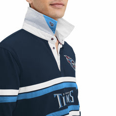 Tennessee Titans Tommy Hilfiger Cory Varsity Rugby Long Sleeve T-Shirt | NFL Online