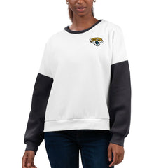 Jacksonville Jaguars G-III 4Her by Carl Banks Women's A-Game Pullover Sweatshirt | NFL New
