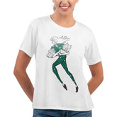 New York Jets G-III 4Her by Carl Banks Women's Play The Ball T-Shirt | NFL Outlet