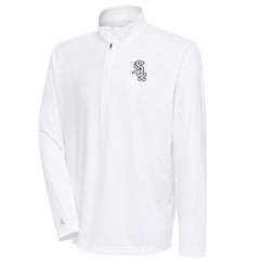 Chicago White Sox Antigua Metallic Tribute Quarter-Zip Top - MLB Tops