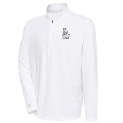 Los Angeles Dodgers Antigua Metallic Tribute Quarter-Zip Top - MLB Tops