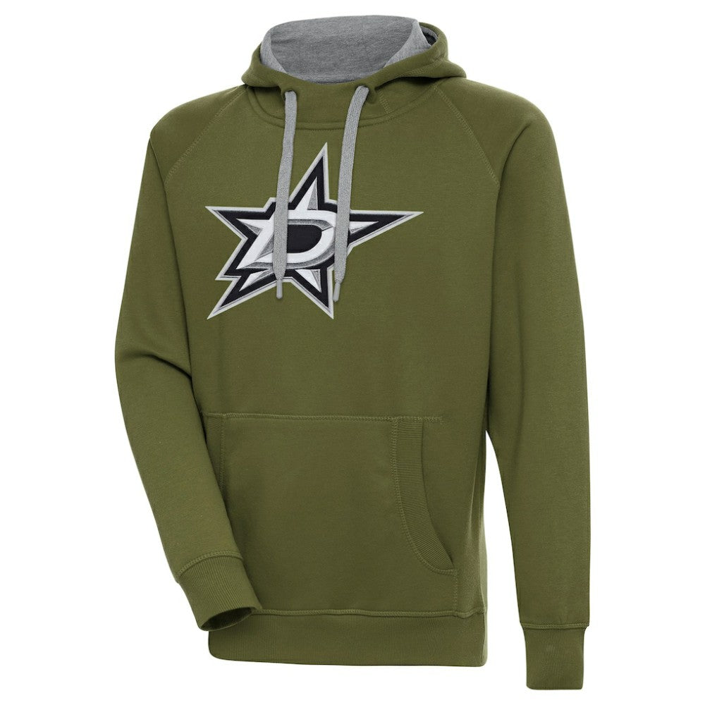 Dallas Stars Antigua Victory Pullover Hoodie - NHL Hoodies