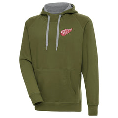 Detroit Red Wings Antigua Victory Pullover Hoodie - NHL Hoodies