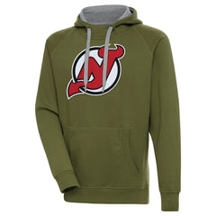 New Jersey Devils Antigua Victory Pullover Hoodie - NHL Jerseys