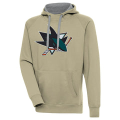 San Jose Sharks Antigua Victory Pullover Hoodie - NHL Hoodies