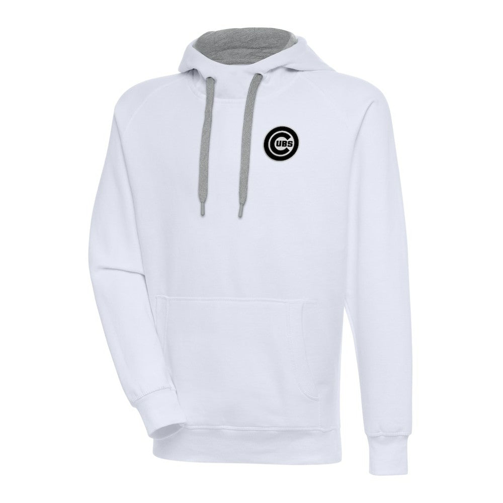 Chicago Cubs Antigua Metallic Victory Pullover Hoodie - MLB Hoodies