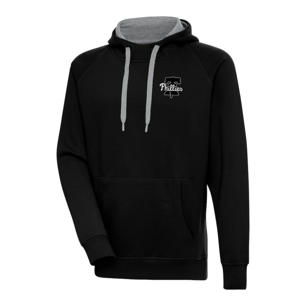 Philadelphia Phillies Antigua Metallic Victory Pullover Hoodie - MLB Hoodies