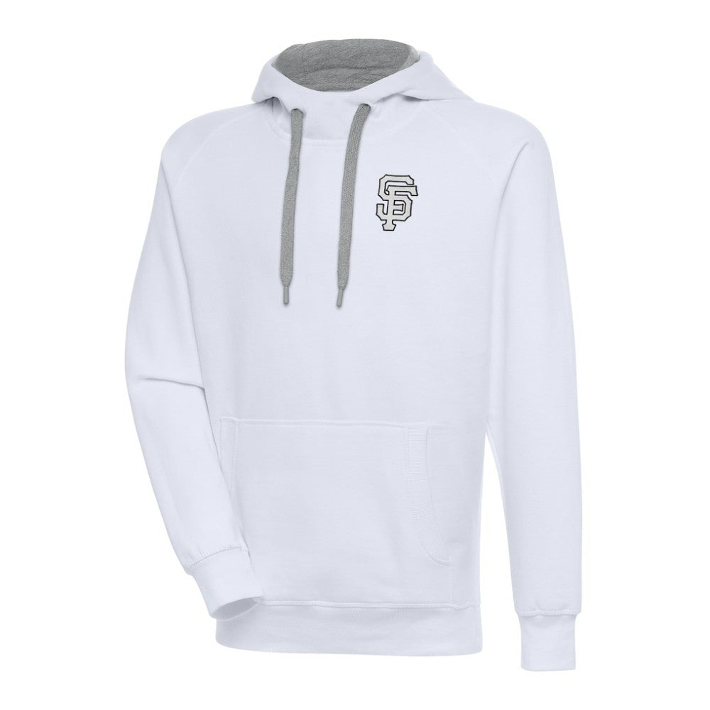 San Francisco Giants Antigua Metallic Victory Pullover Hoodie - MLB Hoodies