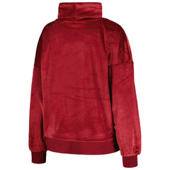 Arizona Cardinals DKNY Sport Women's Deliliah Rhinestone Funnel Neck Pullover Sweatshirt | NFL Hot