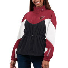 Arizona Cardinals G-III 4Her by Carl Banks Women's Tie Breaker Lightweight Quarter-Zip Jacket | NFL Near me