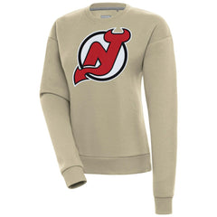 New Jersey Devils Antigua Women's Victory Pullover Sweatshirt - NHL Sweatshirts