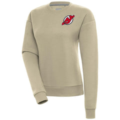 New Jersey Devils Antigua Women's Victory Pullover Sweatshirt - NHL Sweatshirts