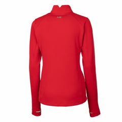 Cleveland Guardians Cutter & Buck Women's DryTec Traverse Stretch Quarter-Zip Pullover Top - MLB Pullover