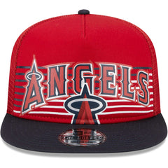 Los Angeles Angels New Era Speed Golfer Trucker Snapback Hat - MLB Hats