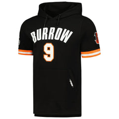 Cincinnati Bengals Joe Burrow Pro Standard Player Name & Number Hoodie T-Shirt | NFL Discount