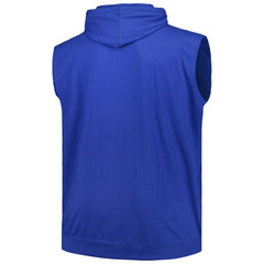 Royal Philadelphia 76ers Big & Tall Jersey Muscle Pullover Hoodie | NBA