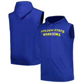Royal Golden State Warriors Big & Tall Jersey Muscle Pullover Hoodie sale | NBA