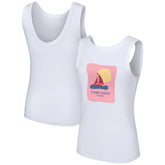 Chicago Cubs Lusso Style Women's Lindy Tank Top - MLB Tanks