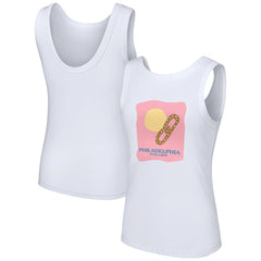 Philadelphia Phillies Lusso Style Women's Lindy Tank Top - MLB Tanks