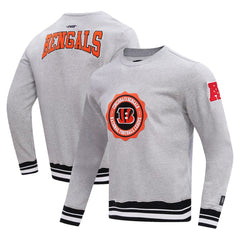 Cincinnati Bengals Pro Standard Crest Emblem Pullover Sweatshirt | NFL Sale