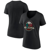 Arizona Diamondbacks Women's Hometown Desert Baseball V-Neck T-Shirt - MLB T-shirts