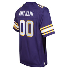 Minnesota Vikings Youth Classic Custom Game Jersey | NFL Online