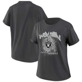 Las Vegas Raiders WEAR by Erin Andrews Women's Boyfriend T-Shirt | NFL Discount