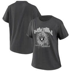 Las Vegas Raiders WEAR by Erin Andrews Women's Boyfriend T-Shirt | NFL Discount