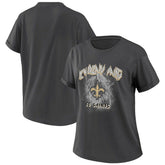 New Orleans Saints WEAR by Erin Andrews Women's Boyfriend T-Shirt | NFL On sale