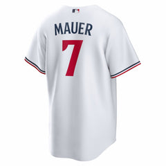 Joe Mauer Minnesota Twins Nike Home Retired Player Replica Jersey - MLB Jerseys