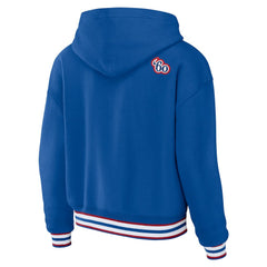 Buffalo Bills WEAR by Erin Andrews Women's Lace-Up Pullover Hoodie | NFL Near me