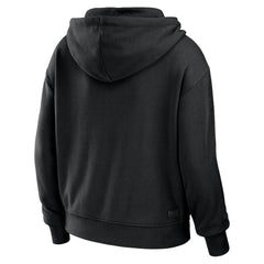 New Orleans Saints WEAR by Erin Andrews Women's Color Block Light Weight Modest Crop Full-Zip Hoodie | NFL Near me