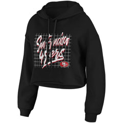 San Francisco 49ers WEAR by Erin Andrews Women's Domestic Cropped Pullover Hoodie | NFL New