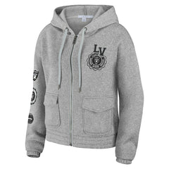 Las Vegas Raiders WEAR by Erin Andrews Women's Full-Zip Hoodie | NFL New