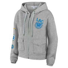 Los Angeles Chargers WEAR by Erin Andrews Women's Full-Zip Hoodie | NFL US