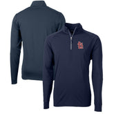 St. Louis Cardinals Cutter & Buck Adapt Eco Knit Stretch Recycled Quarter-Zip Pullover Top - MLB Pullover