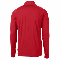 St. Louis Cardinals Cutter & Buck Adapt Eco Knit Stretch Recycled Quarter-Zip Pullover Top - MLB Pullover
