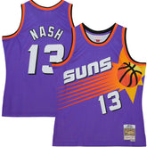 Purple Steve Nash Phoenix Suns Hardwood Classics 1996/97 Tropical Swingman Jersey | NBA