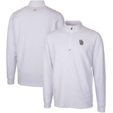 San Diego Padres Cutter & Buck Traverse Stretch Quarter-Zip Pullover Top - MLB Pullover
