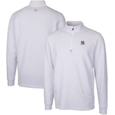 New York Yankees Cutter & Buck Traverse Stretch Quarter-Zip Pullover Top - MLB Pullover