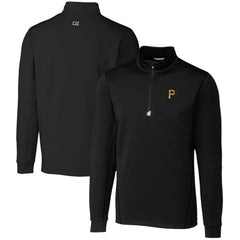 Pittsburgh Pirates Cutter & Buck Traverse Stretch Quarter-Zip Pullover Top - MLB Pullover