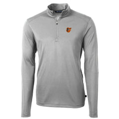 Baltimore Orioles Cutter & Buck Virtue Eco Pique Recycled Quarter-Zip Pullover Top - MLB Pullover