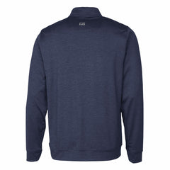 Cleveland Guardians Cutter & Buck Stealth Heathered Quarter-Zip Pullover Top - MLB Pullover