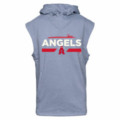 Los Angeles Angels Levelwear City Connect Throttle No Hitter Hoodie Sleeveless T-Shirt - MLB Hoodies