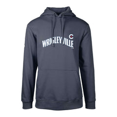 Chicago Cubs Levelwear City Connect Podium Core Logo Pullover Hoodie - MLB Hoodies