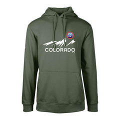 Colorado Rockies Levelwear City Connect Podium Core Logo Pullover Hoodie - MLB Hoodies