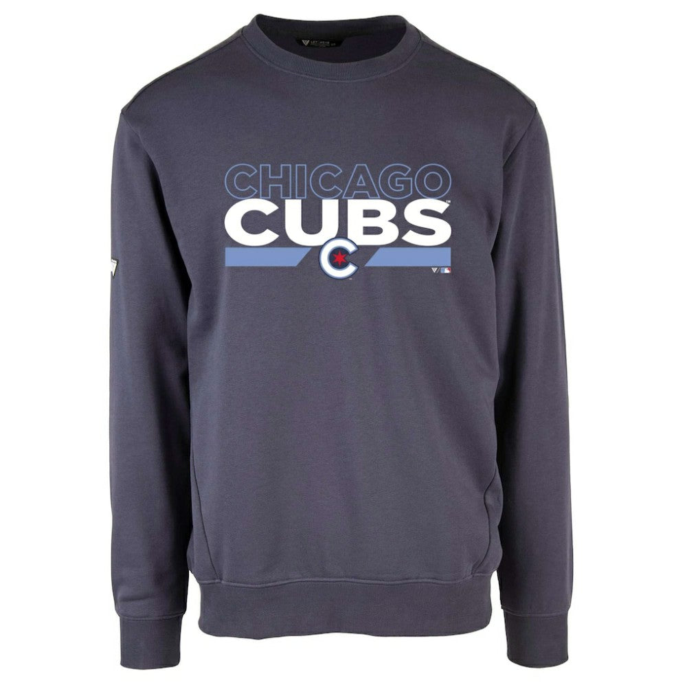 Chicago Cubs Levelwear City Connect Zane No Hitter Pullover Sweatshirt - MLB Pullover