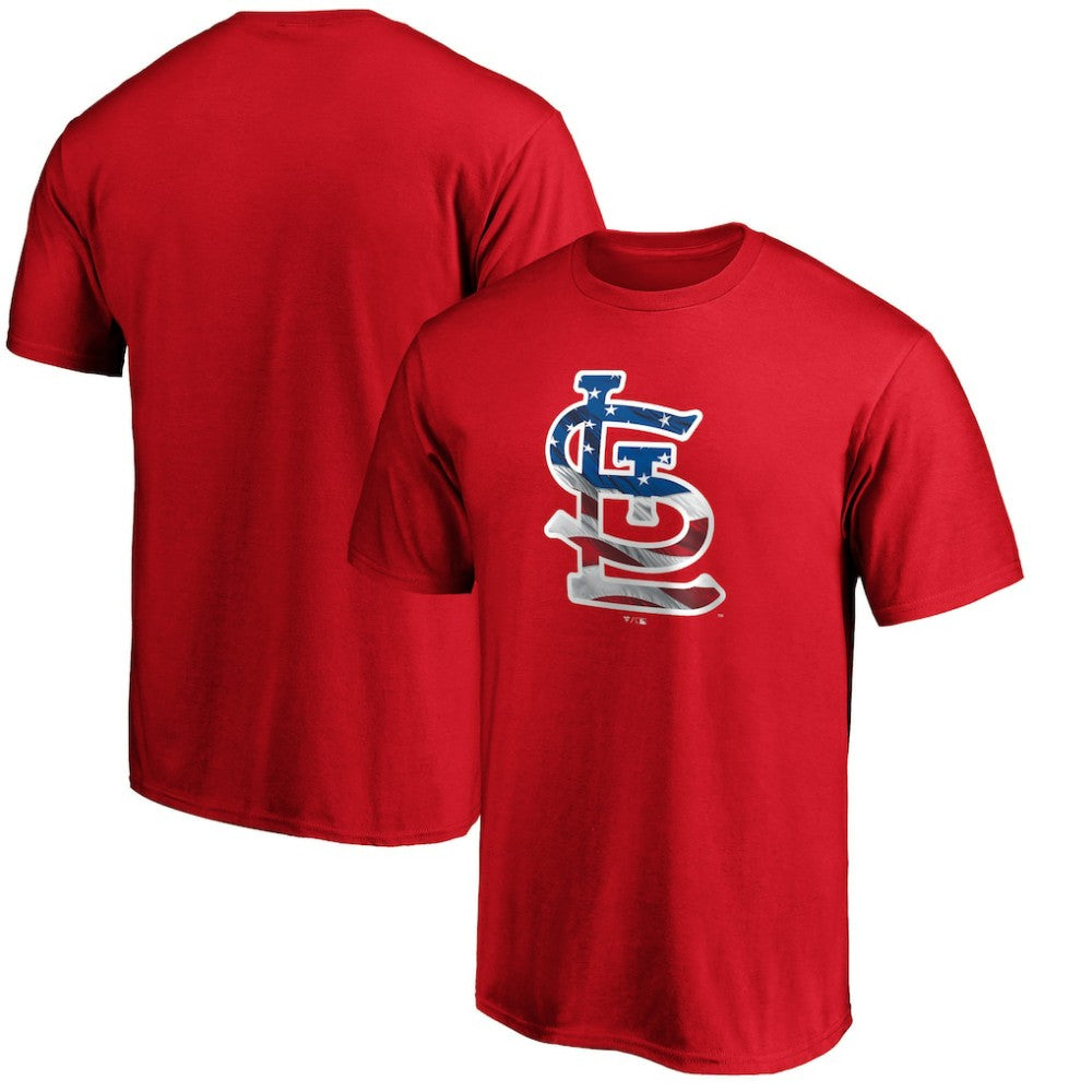 St. Louis Cardinals Banner Wave T-Shirt - MLB T-shirts