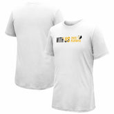 White Memphis Grizzlies Stadium Essentials Unisex 2023 NBA Playoffs Slogan T-Shirt | NBA